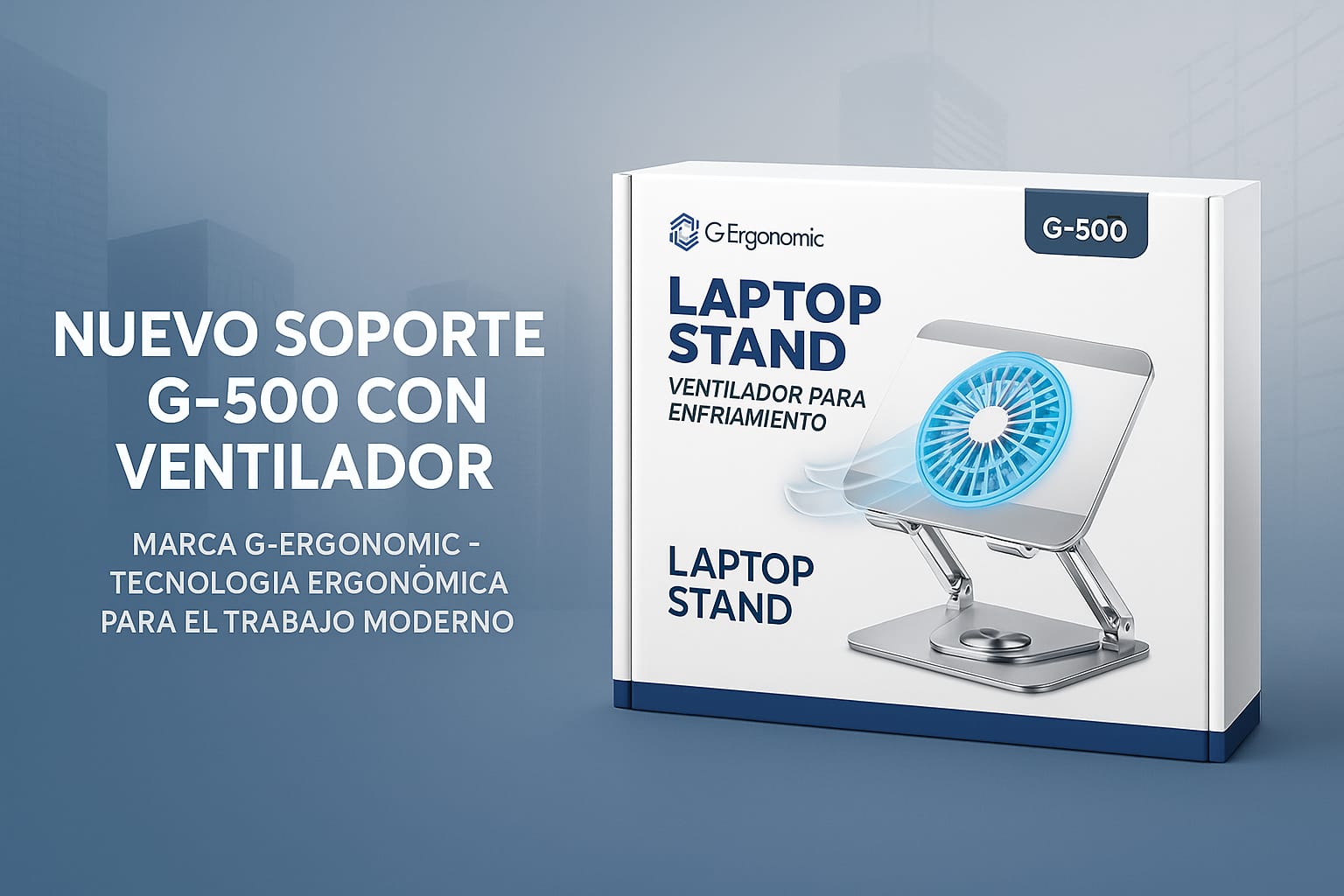 Ventajas de usar un soporte para laptop con ventilador: productividad y cuidado en uno solo