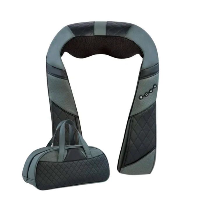 Masajeador Electrico Con Calor Para Cuello Y Espalda - Cabezales Giratorios