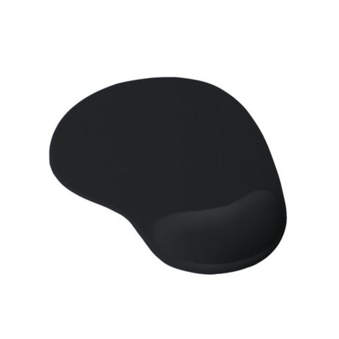 Mouse Pad Ergonomico con Gel - Negro