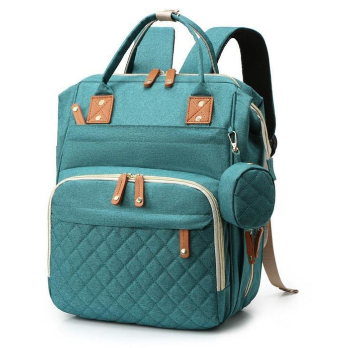 Mochila pañalera confort Verde