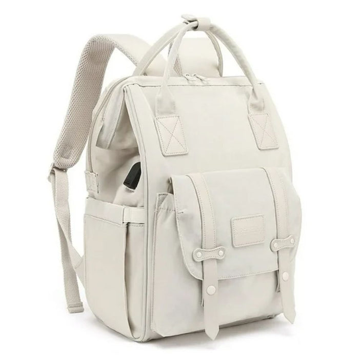 Mochila pañalera Carefree Beige