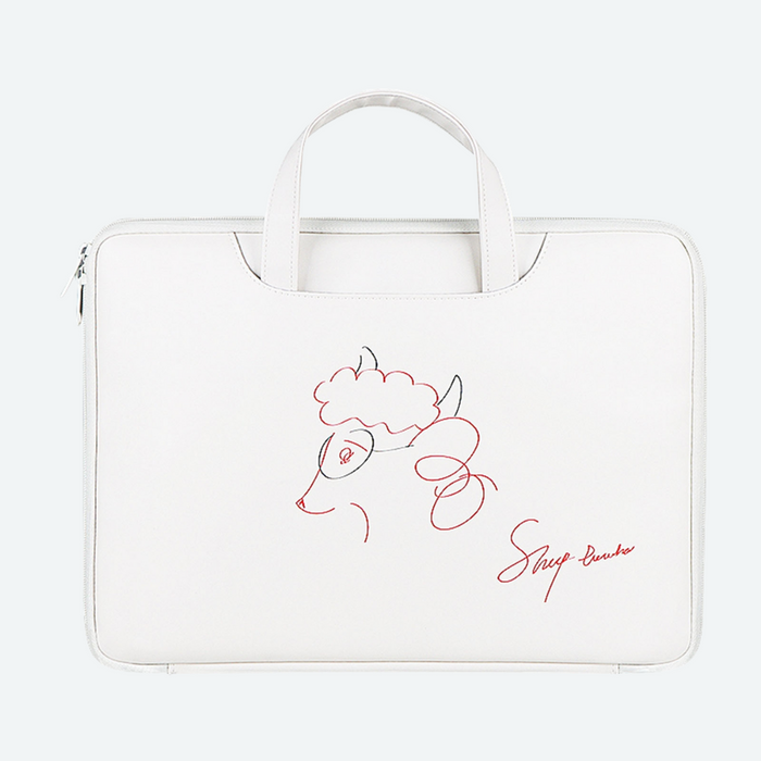 Funda para laptop White Oveja 13.3"
