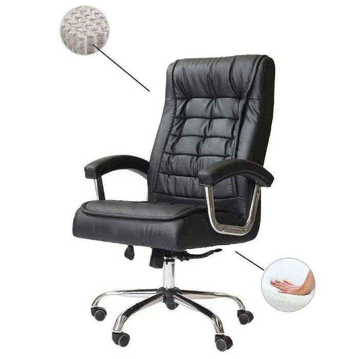 Silla Ergonómica President Boss - Negro