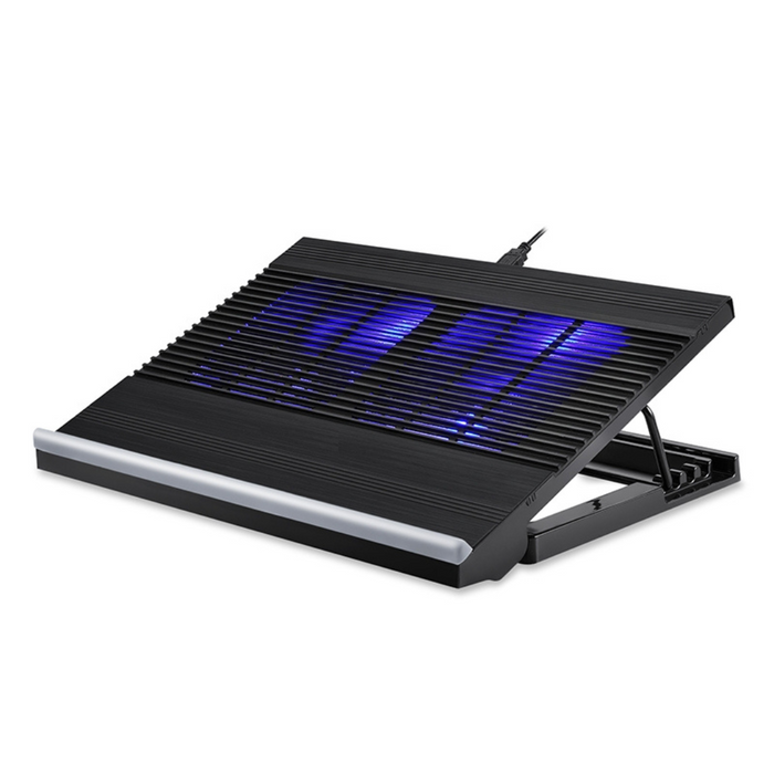Cooler para laptop de Aluminio Nuoxi T10 - Negro
