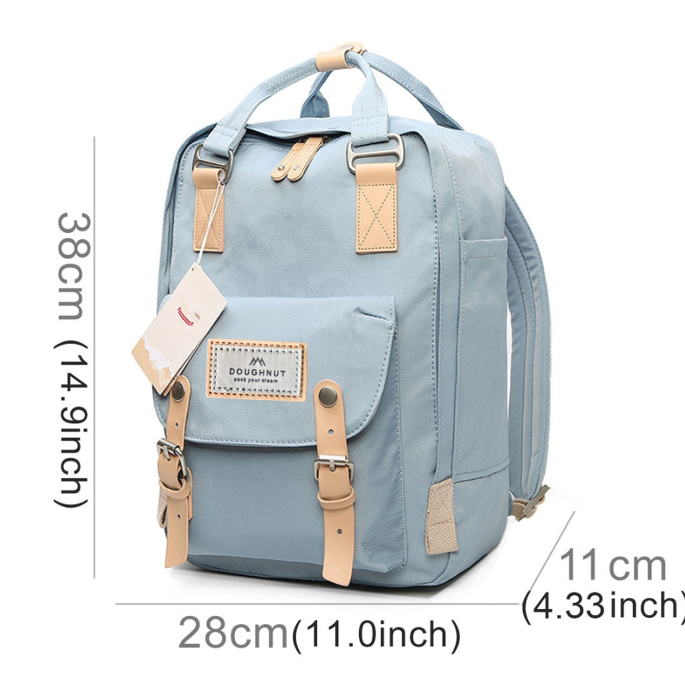 Mochila Doughnut Azul Claro