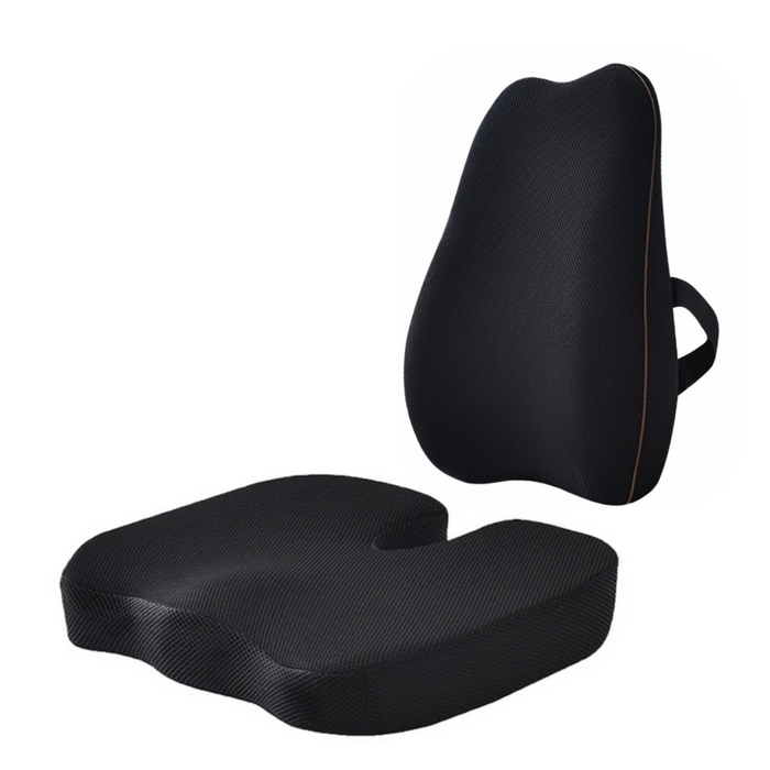 Kit respaldar + asiento ergonómico