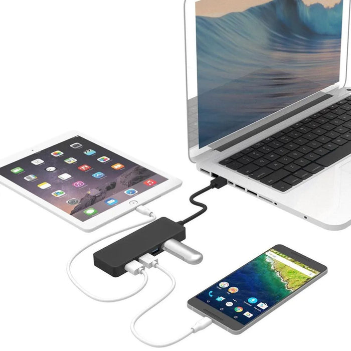 Adaptador Hub USB 3.0 de 4 Puertos