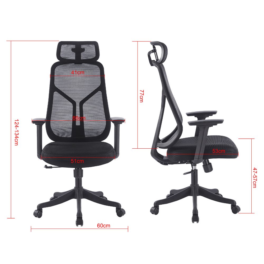 Pack Ergonomico Atlas - Negro