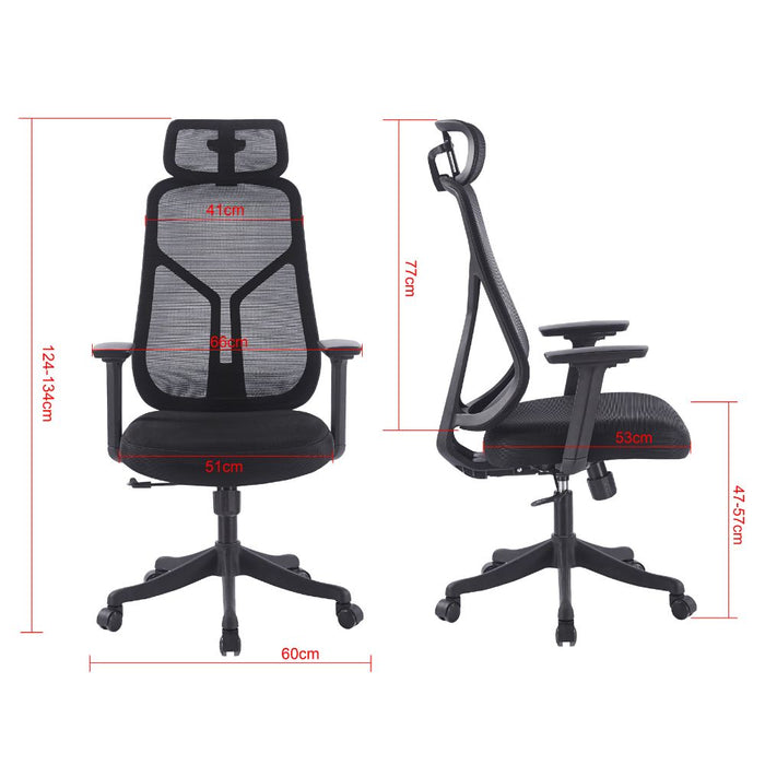 Pack Ergonomico Atlas - Negro