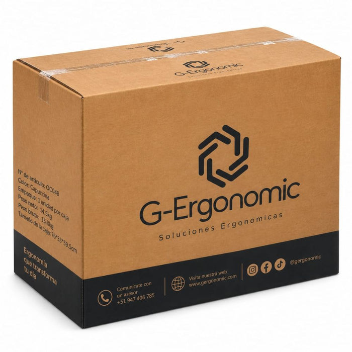 Silla Gerencial Ergonómica Vector  - Negro
