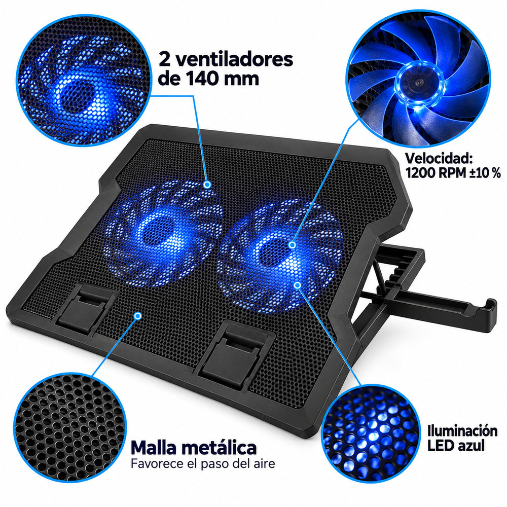 Cooler para Laptop PAD 638A