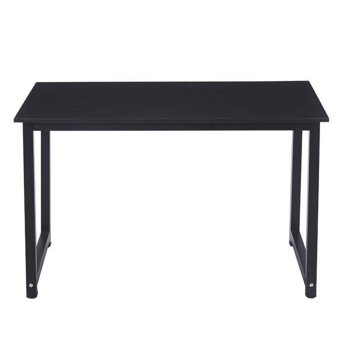 Escritorio Fijo de Melamina Essential - Negro