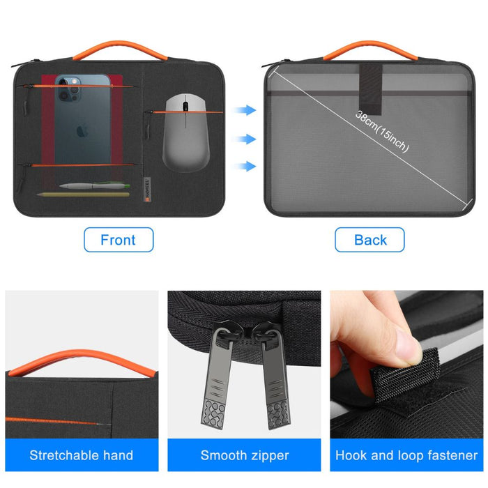 Funda para laptop HAWEEL 15-16" pulgadas Negro
