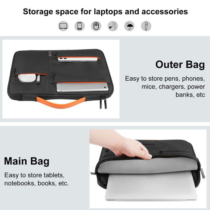 Funda para laptop HAWEEL 15-16" pulgadas Negro