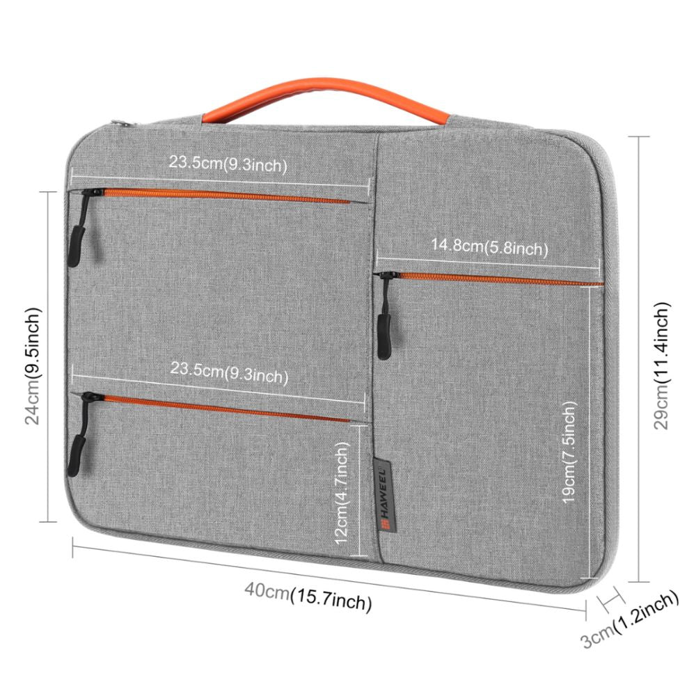 Funda para laptop HAWEEL 15-16" pulgadas Gris