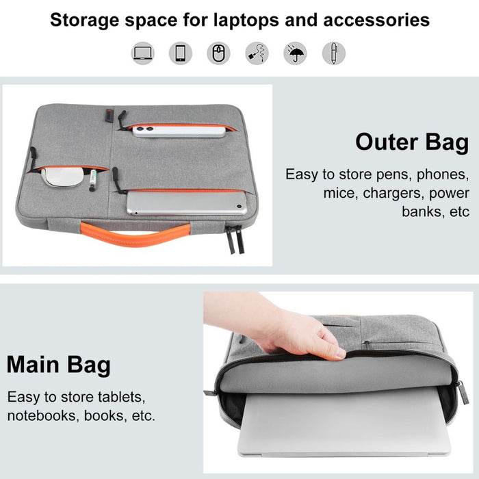 Funda para laptop HAWEEL 15-16" pulgadas Gris