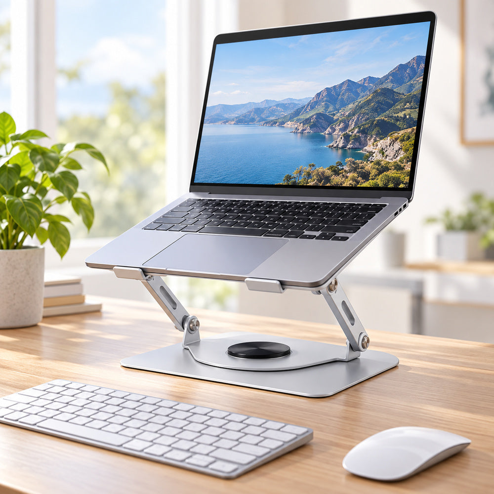 Soporte Laptop Giratorio Aluminio G-ergonomic G-500