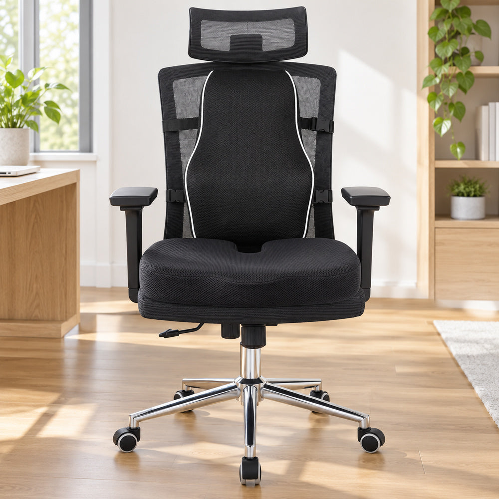 Kit Ergonómico con Gel N-02 – Negro