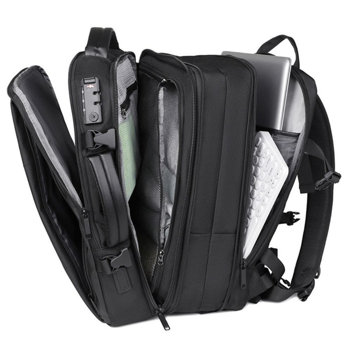 Mochila Ejecutiva Expandible Negro