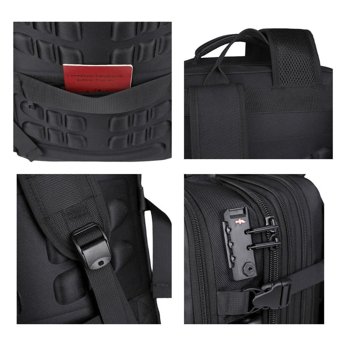 Mochila Ejecutiva Expandible Negro