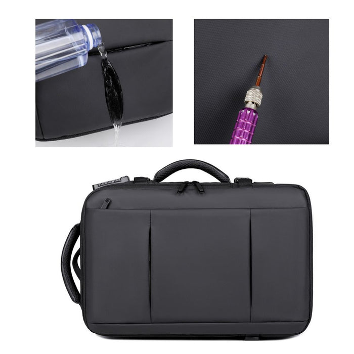 Mochila Ejecutiva Expandible Negro