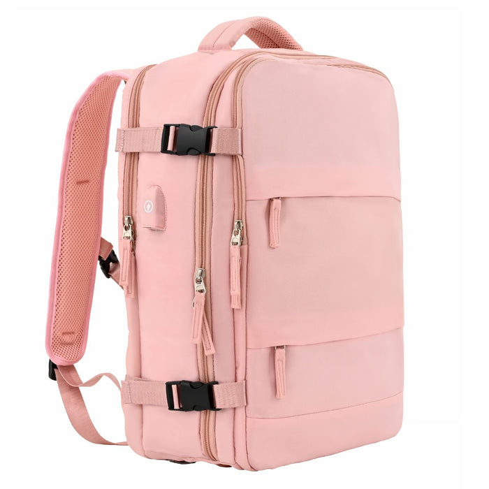 Mochila Viajera Basica Palo Rosa