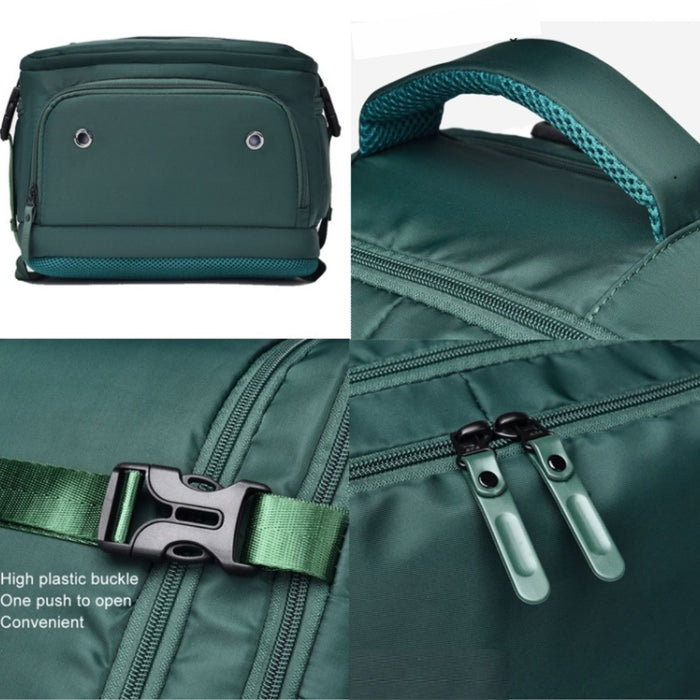 Mochila Viajera Basica Verde Esmeralda
