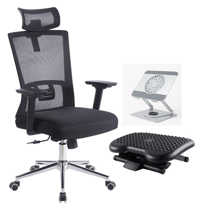 Pack Ergonomico Focus - Negro