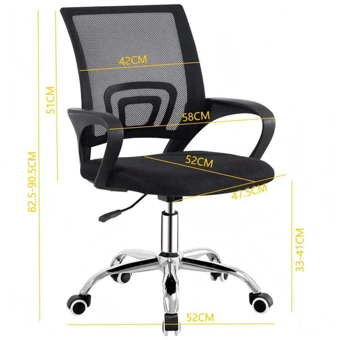 Silla de Oficina Atlantis - Negro