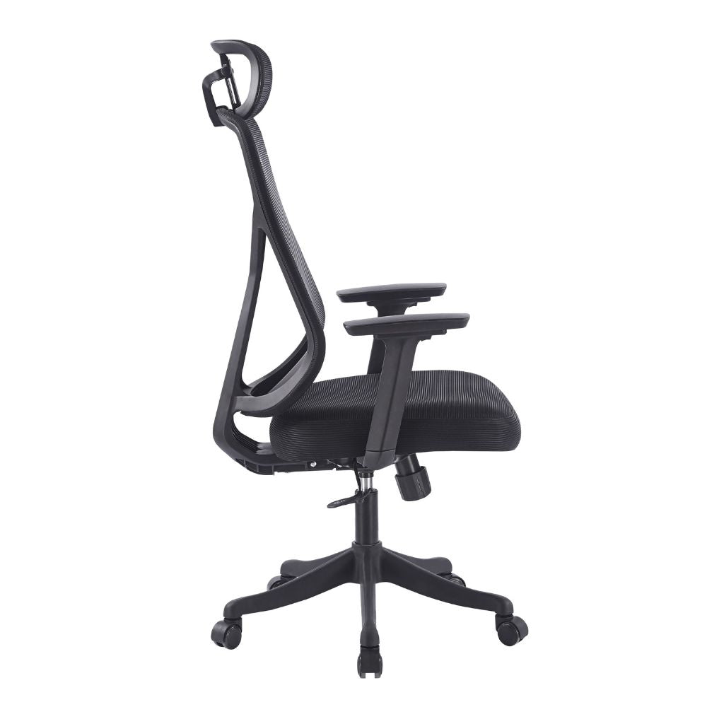 Silla Gerencial Ergonómica Atlas 3D – Negro
