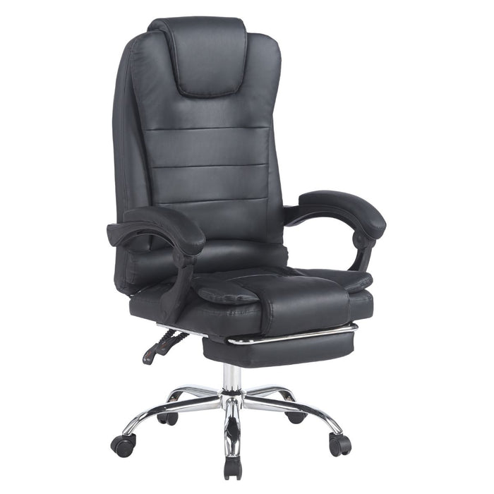 Silla Gerencial Ergonómica Relax Pro 8 Vibromasajes - Negro