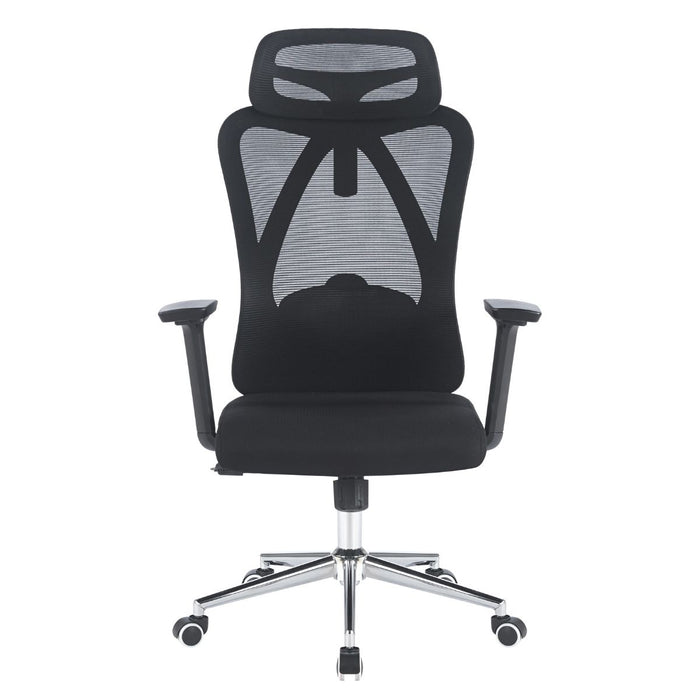 Silla Gerencial Ergonómica Vector  - Negro