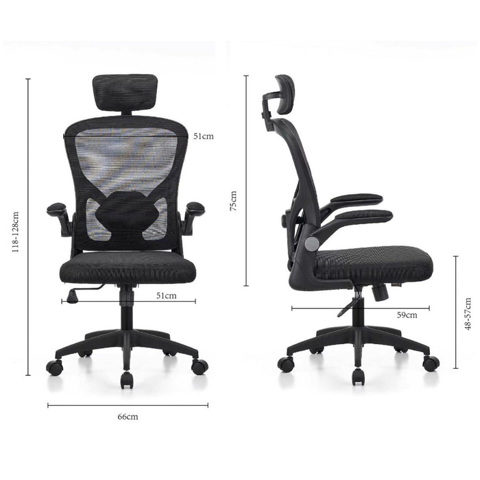 Silla Gerencial Ergonómica Flex  - Negro