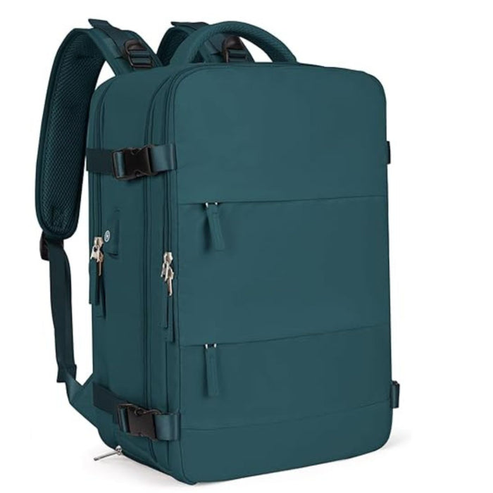 Mochila Viajera para Cabina Premium Verde Oscuro