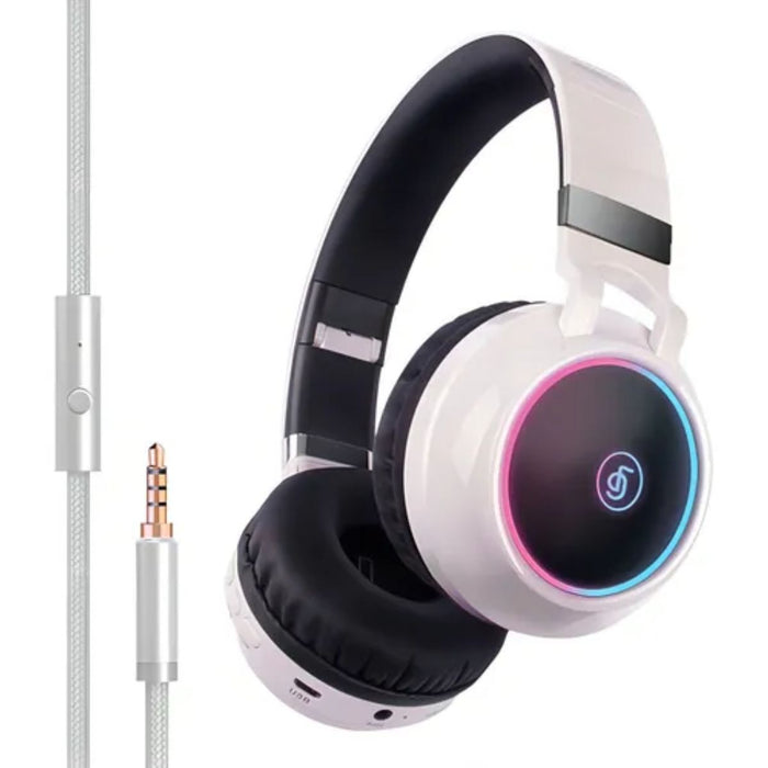 Kit Headphone DB Blanco + Teclado y Mouse Blanco