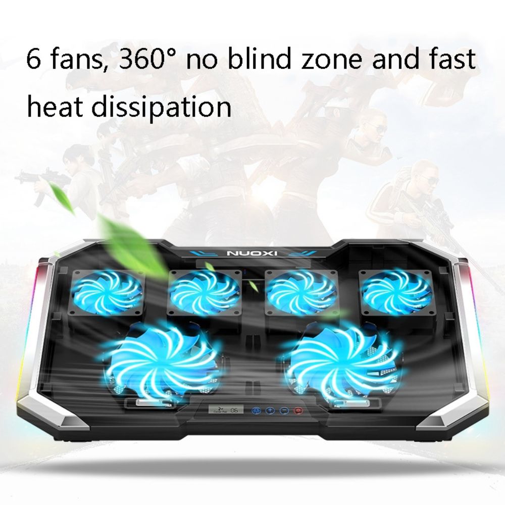 Cooler para Laptop Nuoxi Gamer Q8