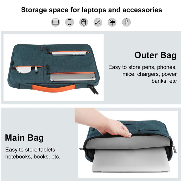 Funda para laptop HAWEEL 14-15" pulgadas Azul marino