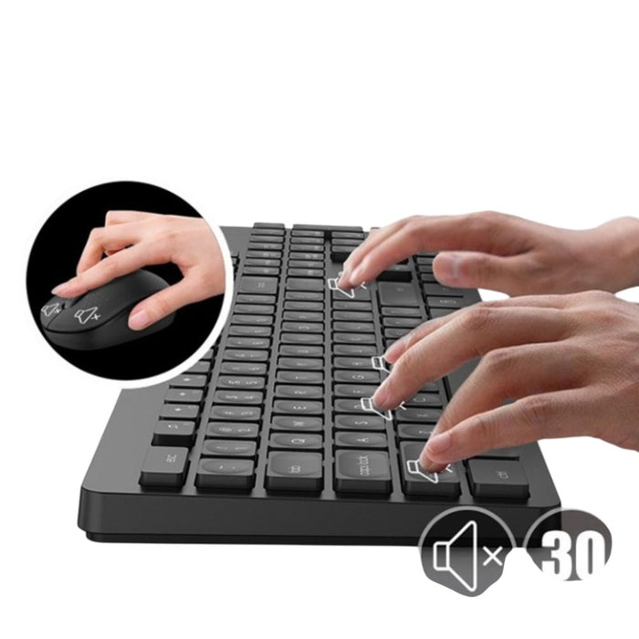 Kit Cooler Nuoxi S200 + Teclado y Mouse Feetor - Negro