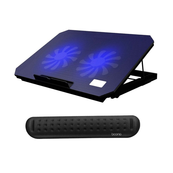 Kit Cooler Nuoxi S200 + Almohadilla Baona - Negro