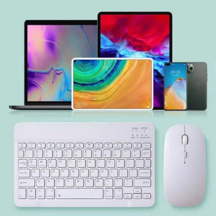 Kit Headphone DB Blanco + Teclado y Mouse Blanco