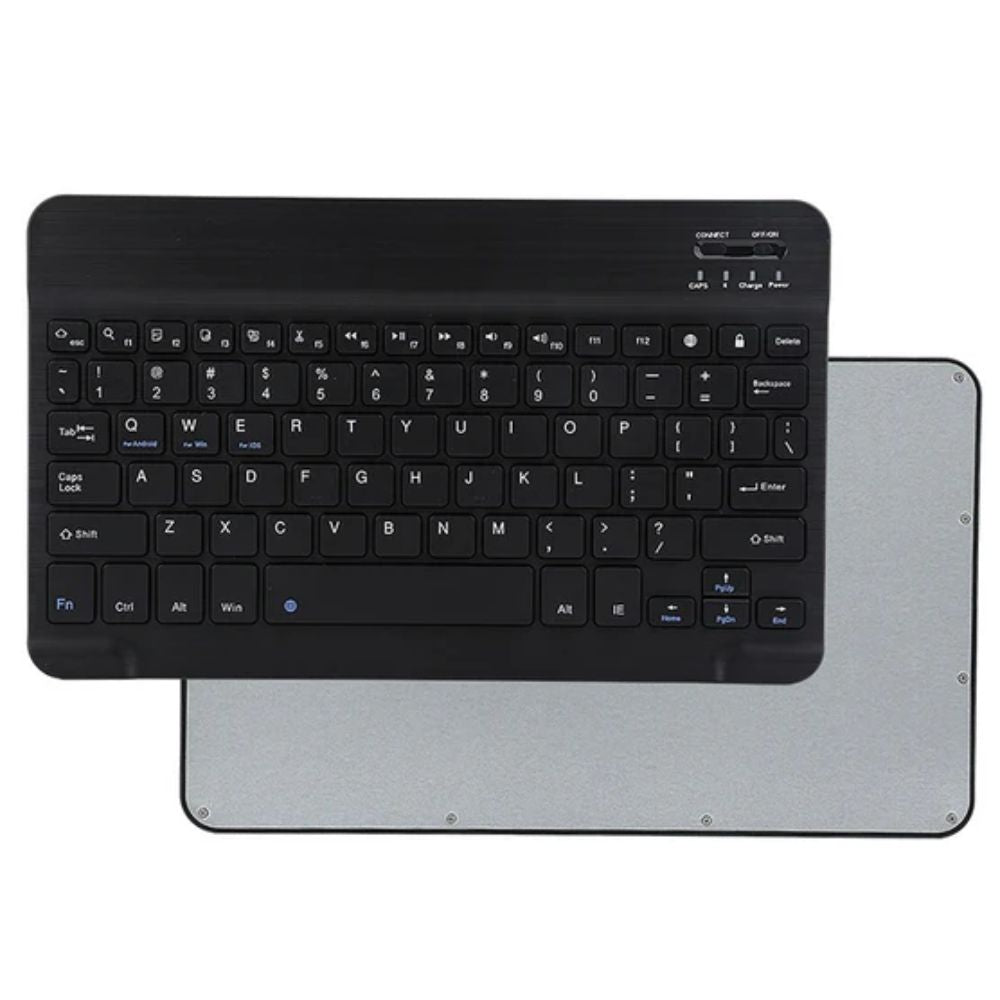 Teclado y mouse Bluetooth ultra fino Negro