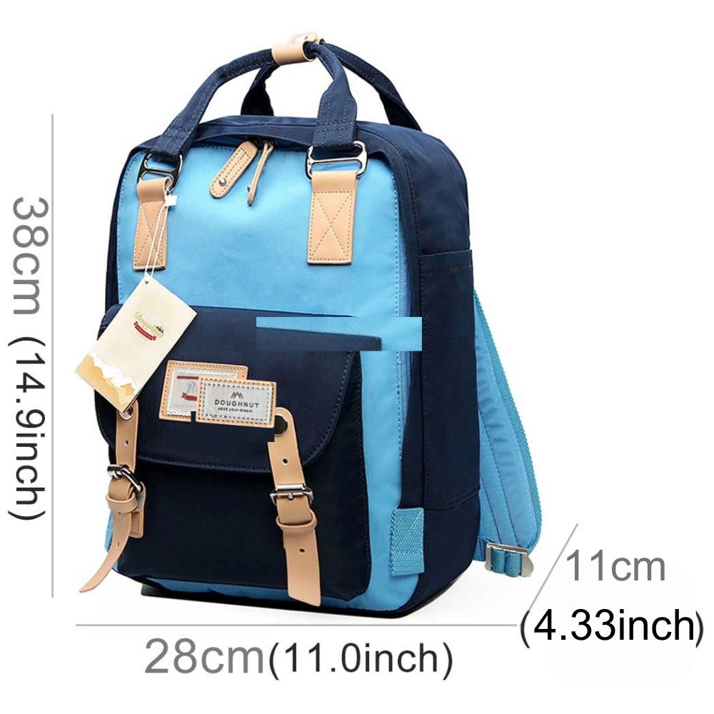Mochila Doughnut Azul Celeste
