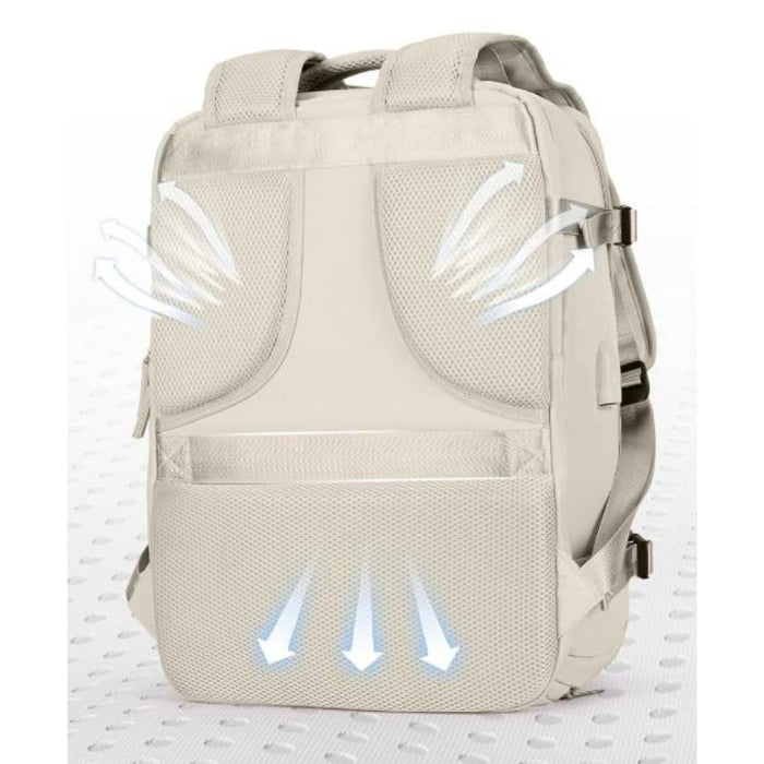 Mochila Viajera de Cabina Beige