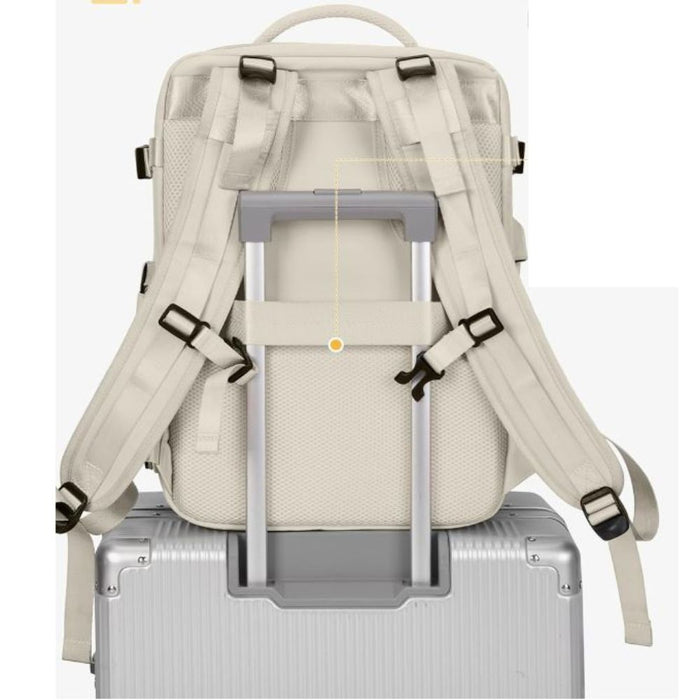Mochila Viajera de Cabina Beige