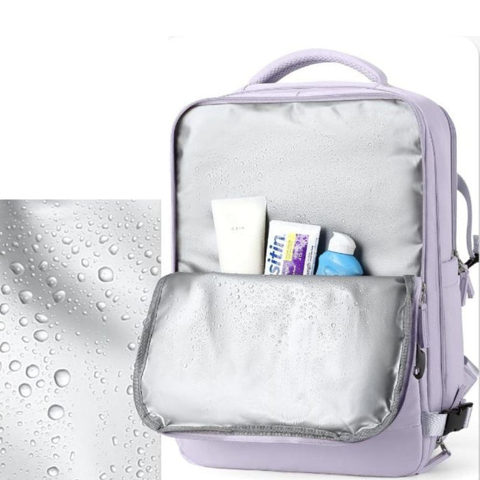 Mochila Viajera de Cabina Morado