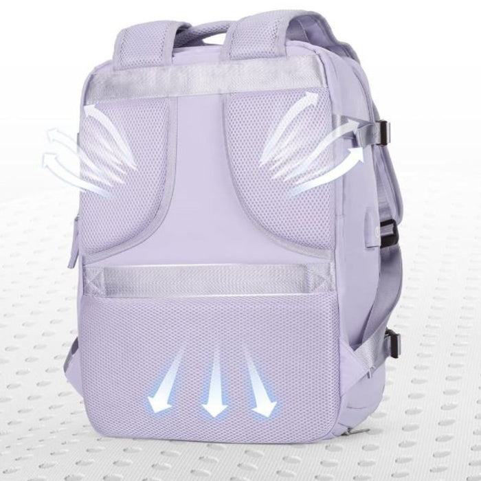 Mochila Viajera de Cabina Morado