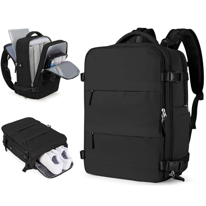 Mochila Viajera de Cabina Negro