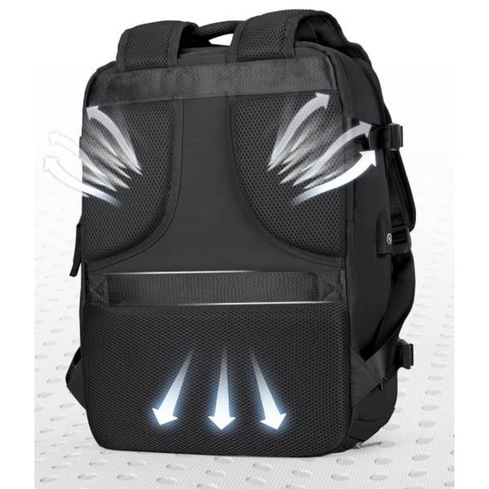 Mochila Viajera de Cabina Negro