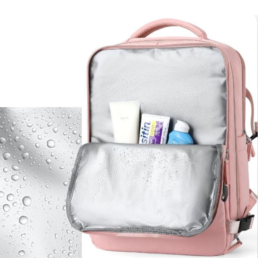 Mochila Viajera para Cabina Premium Rosado