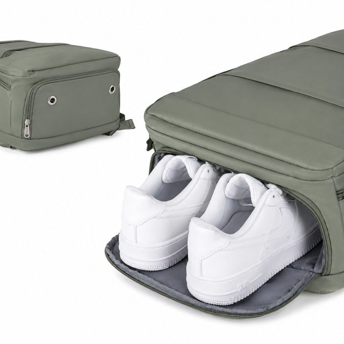 Mochila Viajera para Cabina Premium Verde Militar
